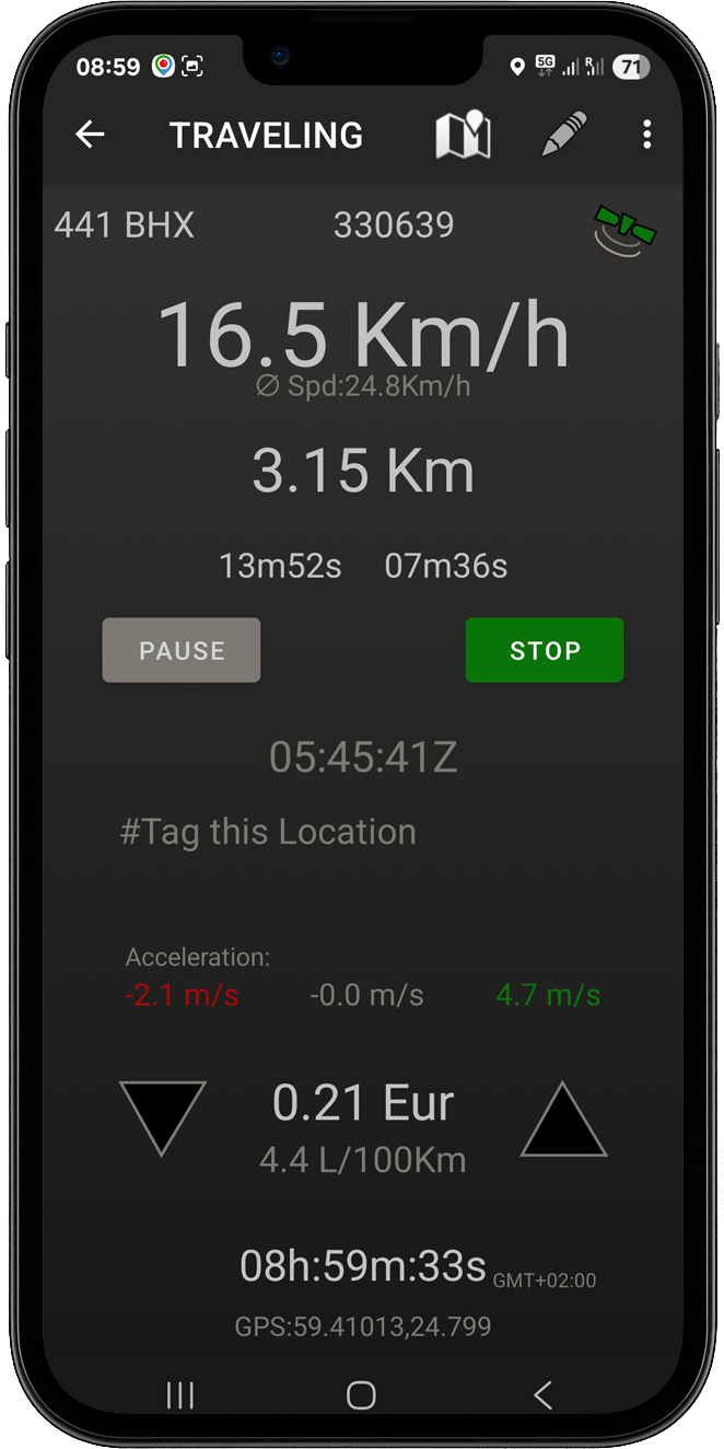 RecMyTrack screenshot
